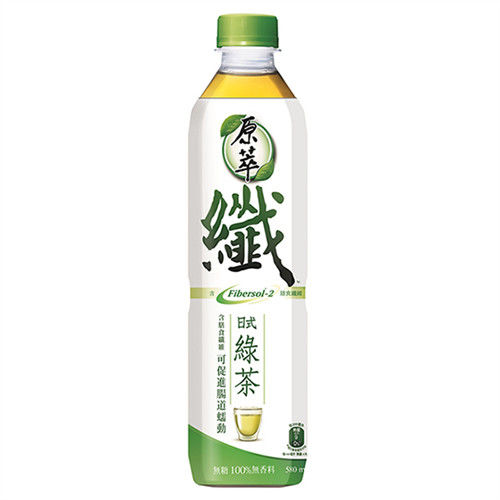 【原萃】日式纖綠茶 寶特瓶 (580mlX24瓶)  