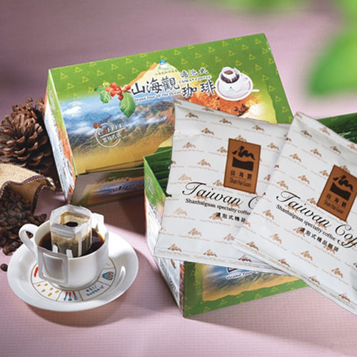 《山海觀咖啡莊園》精品瀘泡式咖啡20入x3(盒裝)  