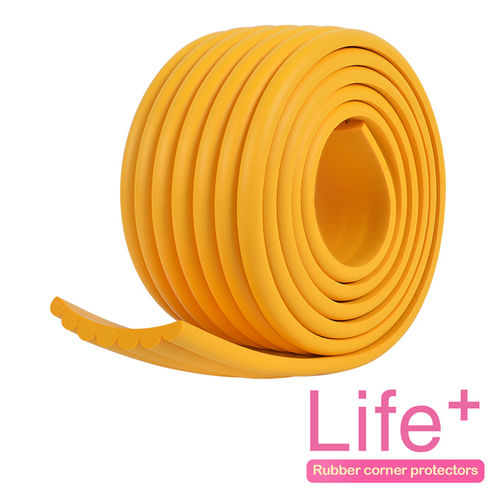 Life Plus 居家防護萬用加寬防撞條/防護條(黃色)