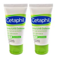 【Cetaphil舒特膚】極緻全護低敏防曬霜(50ml x2)