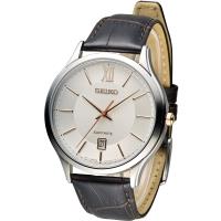 精工 SEIKO CS 紳士經典時尚腕錶 7N42-0GG0K SGEH55P1 咖啡皮