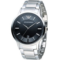 EMPORIO ARMANI Classic 簡約內斂時尚腕錶 AR2457
