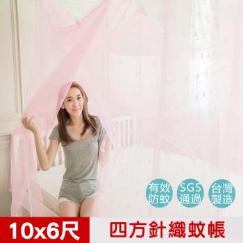 【凱蕾絲帝】大空間專用特大10尺房間針織蚊帳100%台灣製造超耐用(開單門)-3色可選