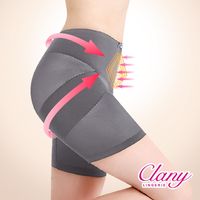 【可蘭霓Clany】美尻平腹機能M-2XL骨盆褲(優雅灰 1956-62)