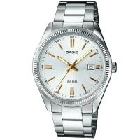 【CASIO】時尚新貴石英男錶-銀X羅馬白面 (MTP-1302D-7A2)