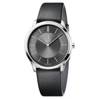 Calvin Klein CK Minimal極簡時尚腕錶 灰 40mm K3M211C4