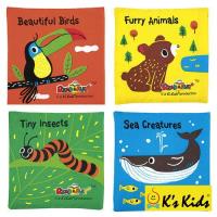 〔 香港 Ks Kids 〕布書系列 - 寶寶吊掛書 SB00240