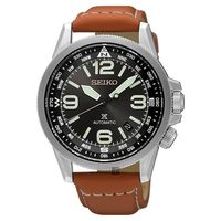 SEIKO精工 Prospex 空軍爭霸機械腕錶 黑x咖啡 42mm 4R35-01N0J SRPA75J1