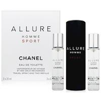 CHANEL香奈兒 ALLURE男性運動隨身淡香水(20mlx3入)