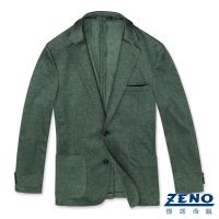 ZENO傑諾 精品舒適休閒西裝外套‧綠色L-3L