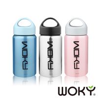 WOKY沃廚316不鏽鋼運保冰保溫瓶380ML2入