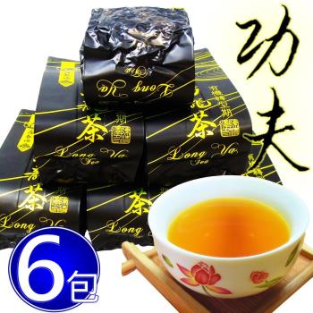 【鑫龍源有機茶】有機烏龍功夫烘焙茶6包組(100g/包)