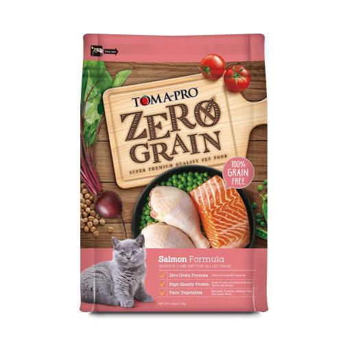 TOMA-PRO優格 零穀全齡貓鮭魚-5.5磅 X 1包