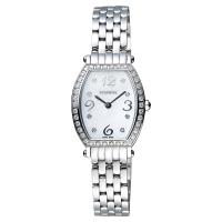 Standel 詩丹麗 優雅系列真鑽女錶 珍珠貝x銀 24mm 6S1604-111DS-WM
