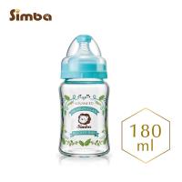 任-【小獅王辛巴】蘿蔓晶鑽寬口葫蘆玻璃小奶瓶180ml(香草/玫瑰/艷陽)