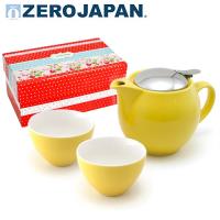 ZERO JAPAN 典藏陶瓷一壺兩杯超值禮盒組 甜椒黃