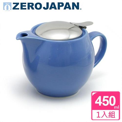 ZERO JAPAN 典藏陶瓷不鏽鋼蓋壺450cc 藍苺 