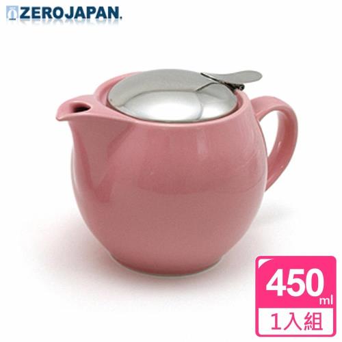 ZERO JAPAN 典藏陶瓷不銹鋼蓋壺450cc 玫瑰粉