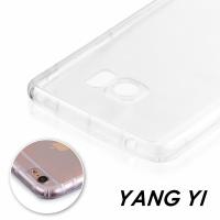 【YANG YI】揚邑Samsung Galaxy C9 Pro 氣囊式防撞耐磨不黏機清透空壓殼