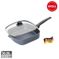 WOLL德國 新鑽石系列方型平底鍋含蓋30cm