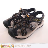 魔法Baby 成人男款護趾運動涼鞋~sa73600