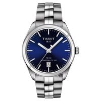 TISSOT天梭 PR100 Powermatic 80 機械腕錶 藍x銀 39mm T1014071104100