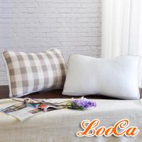 LooCa 全智能三段式乳膠負離子獨立筒枕2入