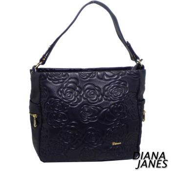 Diana Janes玫瑰壓紋經典兩用包