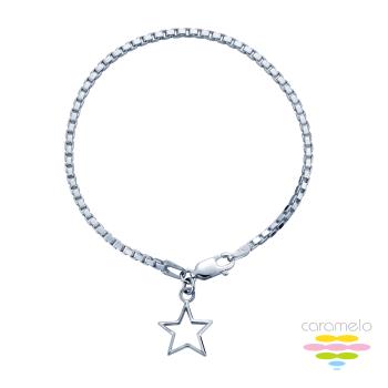 彩糖鑽工坊 925純銀 星星手鍊 辰星etoile Fragille 銀手鍊 系列