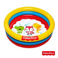 《哈街》Fisher-Price。三環充氣遊戲池、水池兩用(附25顆球)93501