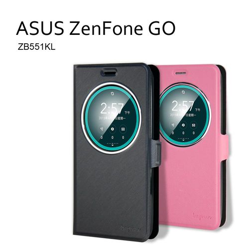 Bagrun Asus Zenfone Go 爵士開窗系列手機保護皮套