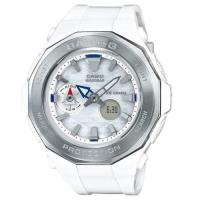 【CASIO 】BABY-G 運動風格休閒運動錶-白X銀框 (BGA-225-7A)