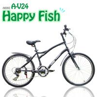 AiBIKE SHIMANO 24吋27速 開心魚大徑車 大徑車
