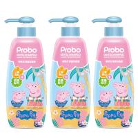快潔適 博寶兒 護敏洗髮露500ML-佩佩豬x3入