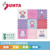 【SUNTA拼接爬行墊】可愛動物B (EVA樂扣遊戲墊-30*30*1cm 9片裝)