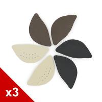 糊塗鞋匠 優質鞋材 H03台灣製造 5mm牛皮足弓墊 3雙