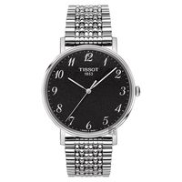 TISSOT 天梭 Everytime 經典雋永腕錶 黑 38mm T1094101107200