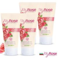 即期品保加利亞My rose玫瑰保濕亮澤面霜50ml買三送一組-效期2019/12