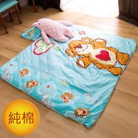 Ally 蘇西動物園陽光寶貝藍純棉睡袋