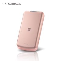 PROBOX panasonic電芯 跑車流線型超薄 8300mAh 行動電源 (玫瑰金)