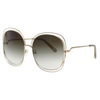 CHLOE太陽眼鏡 方形 金屬造型-(金色) CE126S-733