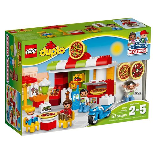 《 LEGO 樂高 》Duplo 得寶幼兒系列 - 披薩店 / LT-10834