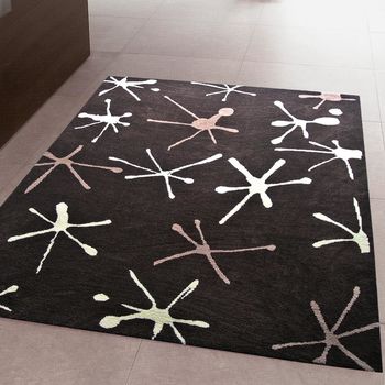 【Ambience】Iris 超細纖維長毛地毯 -晶彩(150x220cm)