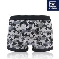 任-【Sun Flower三花】三花貼身平口褲.四角褲.男內褲_蜂巢
