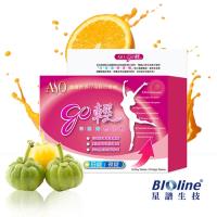 【BIOline星譜生技】go輕-日夜加強錠_綠咖啡萃取+定殖益生菌_(日錠30錠+夜錠30錠)
