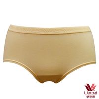 任-【華歌爾】新伴蒂系列 M-LL中腰舒適小褲(嫩粉膚)