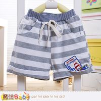 魔法Baby 男童裝 夏季休閒兒童短褲~k50489