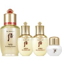 Whoo 后 重生秘帖(20ml)(無盒版)+天氣丹華炫重生安瓶(5ml)+天氣丹明義享水乳二件組