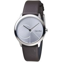 Calvin Klein minimal 大 ck 簡約時尚腕錶 K3M221G6 35mm