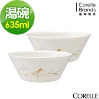 美國康寧CORELLE 冬日詩篇 2件式湯碗組-B01